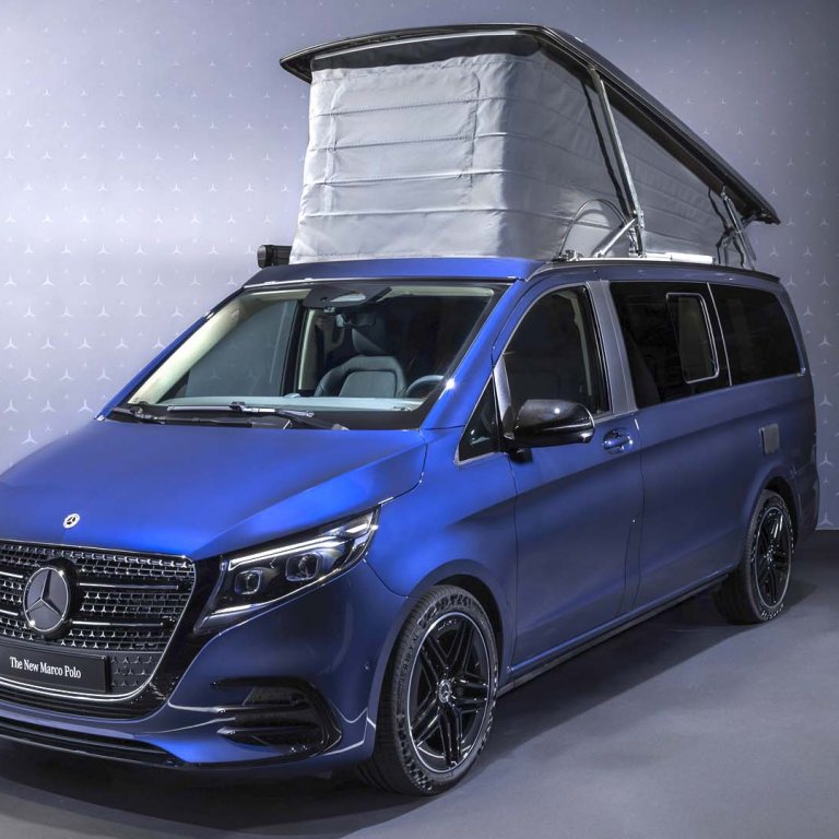 Mercedes-Benz обнови кемпера Marco Polo с нов покрив и мултимедия
