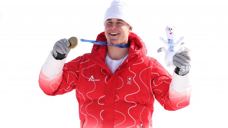 Първото злато е за Швейцария, някогашният дърводелец Фон Алмен е №1 в спускането