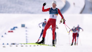 Доминацията продължава - Йоханес Клаебо за шести път е олимпийски шампион