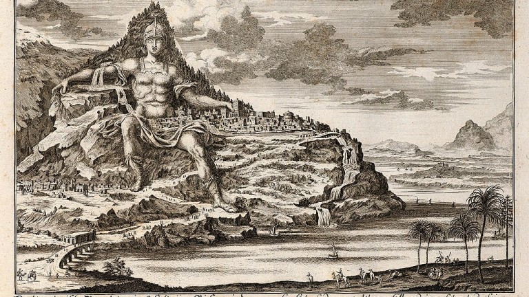 Александър Велики отказва създаването на да осмото чудо на Древния свят