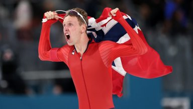 Норвежката звезда в кънките счупи олимпийския рекорд на 5000 метра