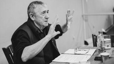 В Младежкия театър репетират "Чайка" с Ивайло Христов