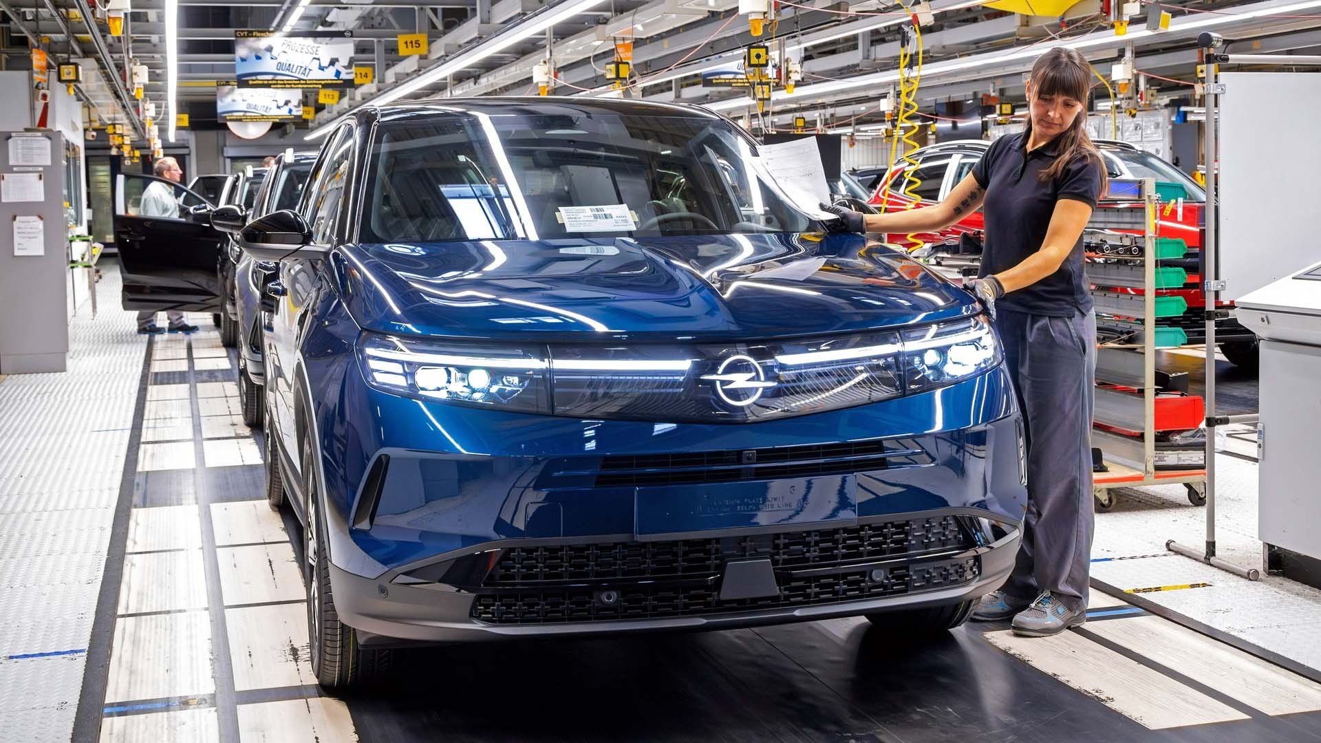 От миналата година Opel Grandland във всички версии се произвежда в Айзенах