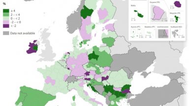 Български район излезе начело по икономически растеж в ЕС