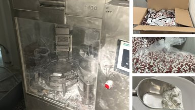 Разбиха нелегална фабрика за лекарства, маскирана като цех за млечни продукти край Пловдив