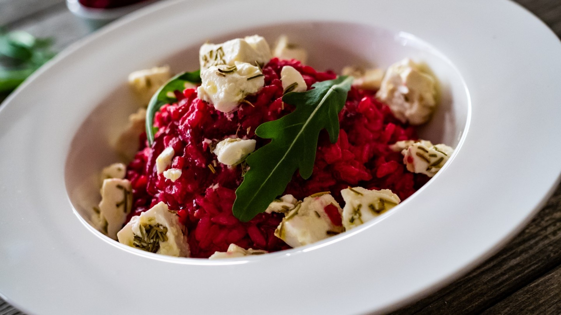 Ризото с цвекло и сирене "Фета"