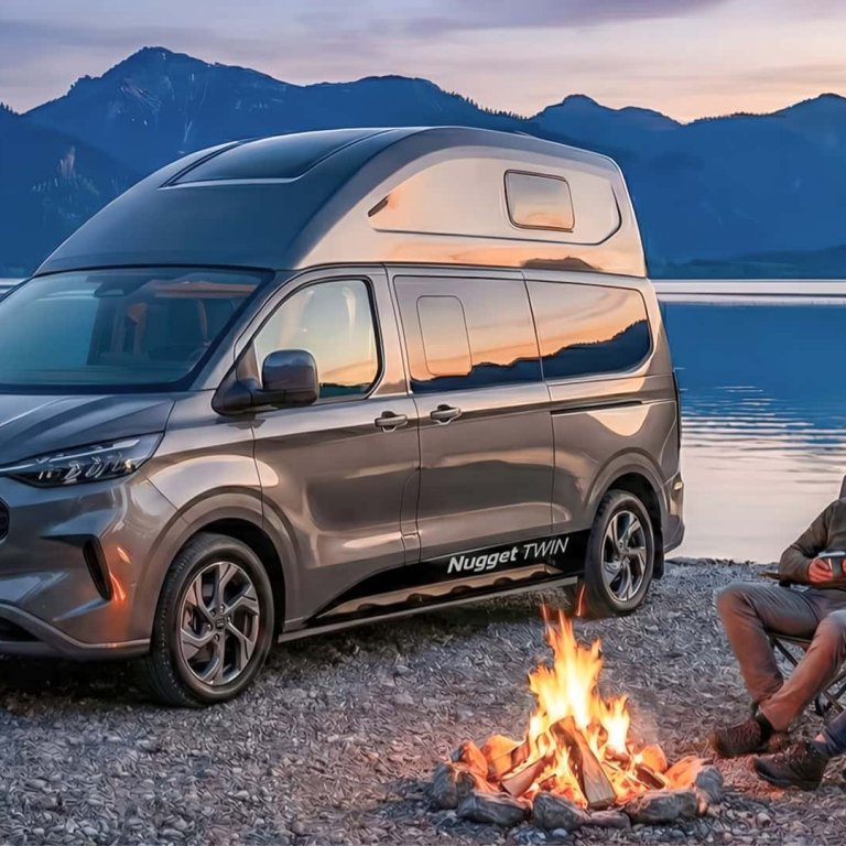 Ford Transit Nugget получи по-висок покрив и повече пространство