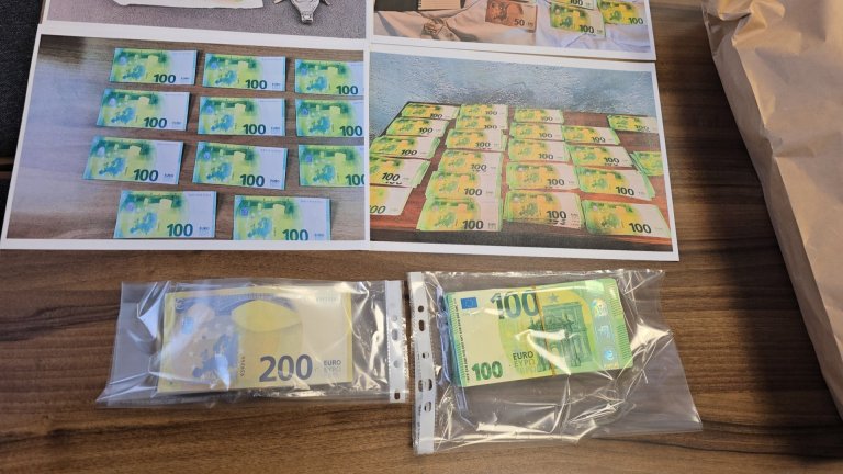Откриха над 200 000 фалшиви евро с топ качество при спецакция в Ловешко