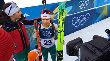 Изключително! Лора Христова ни върна на олимпийския подиум в биатлона!