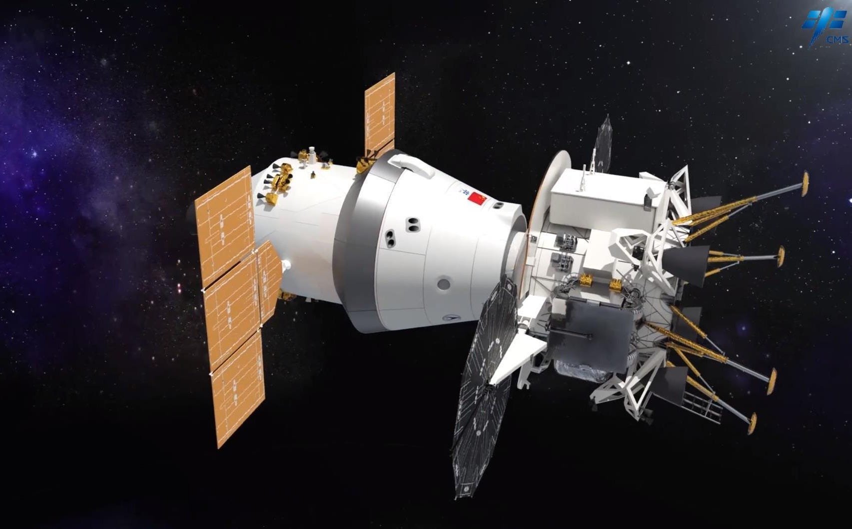 Корабът Mengzhou и модулът Lanyue  