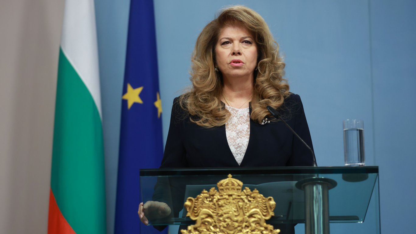 Президентът Илияна Йотова ще направи обръщение преди предстоящия вот