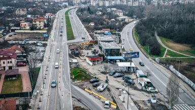 Започна строежът на последните 80 метра от ключовия бул. "Тодор Каблешков" в София (снимки)