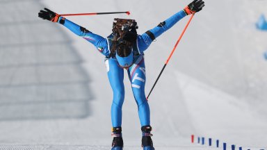 Италия взе златото в нов силен ден за женския ни биатлон на Олимпиадата