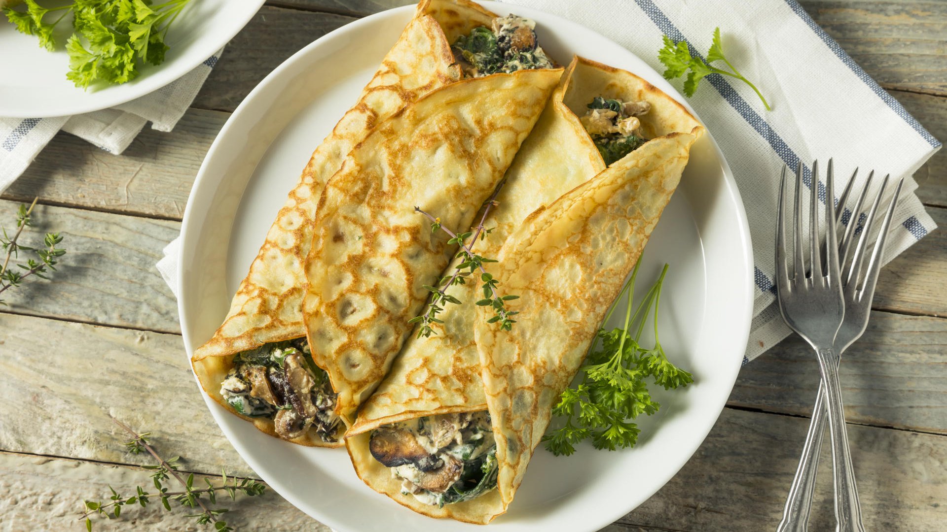 Няколко вида плънка за пълнени палачинки