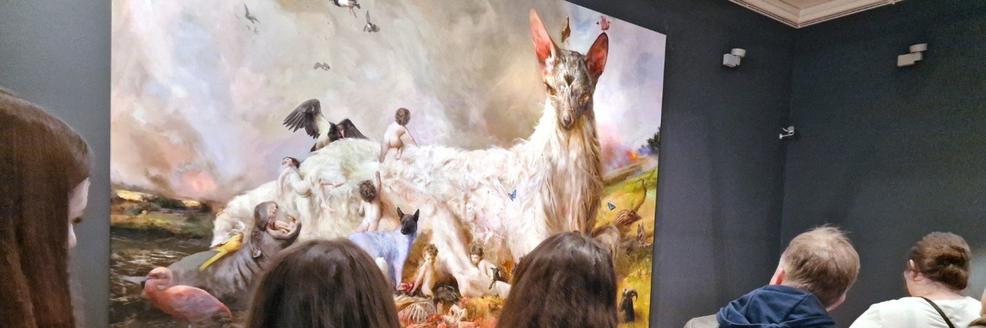 Изложбата с творби на Гийермо Лорка завърши с опашки пред "Двореца" в София