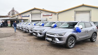 20 корейски SUV ще служат за опазване на околната среда у нас