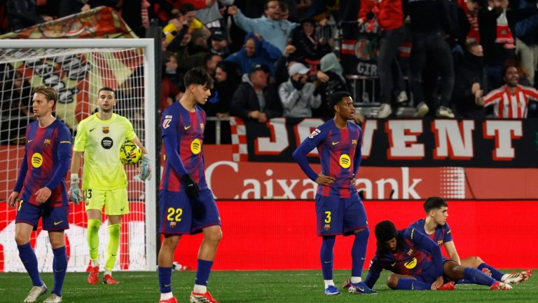 Барса е в нокдаун - загуби каталунско дерби и сдаде върха на Реал