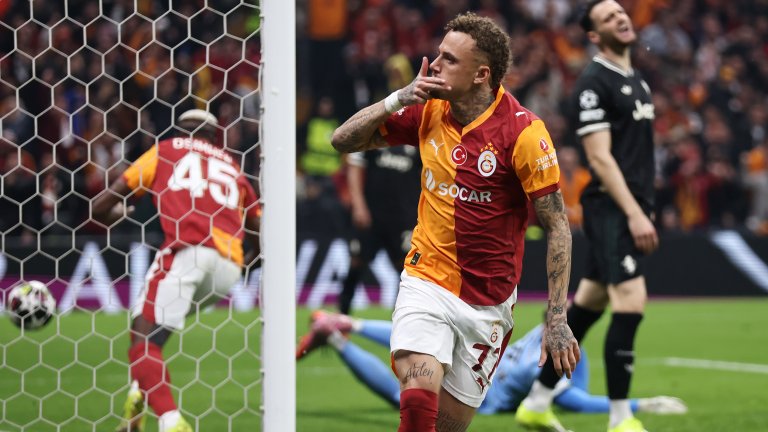 Лудост в Истанбул: Галатасарай се разправи с Ювентус и го отпрати с пет гола към дома