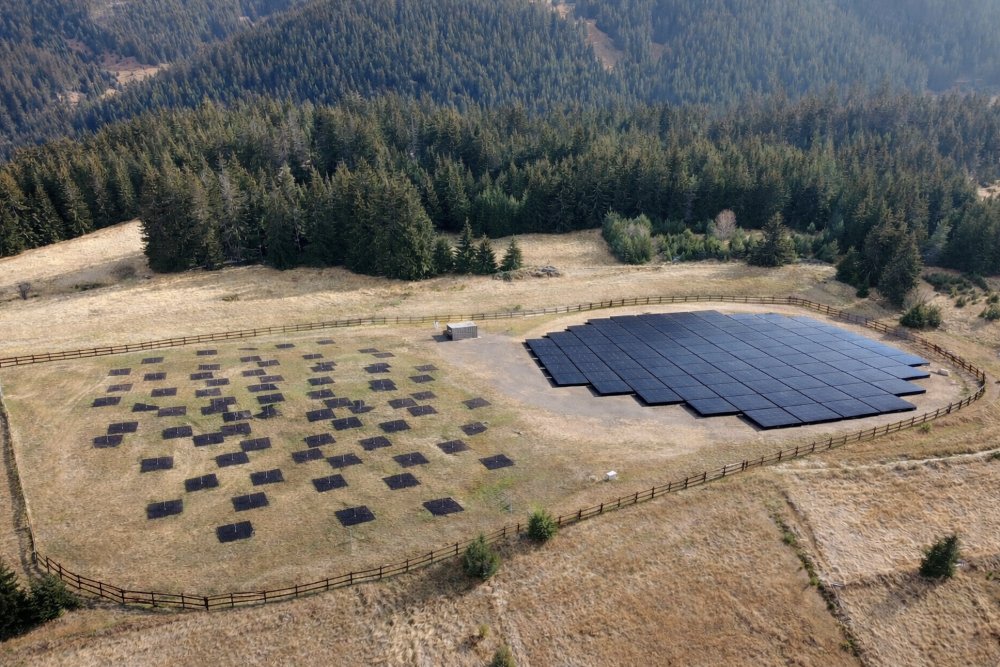 Станцията на LOFAR край НАО "Рожен"