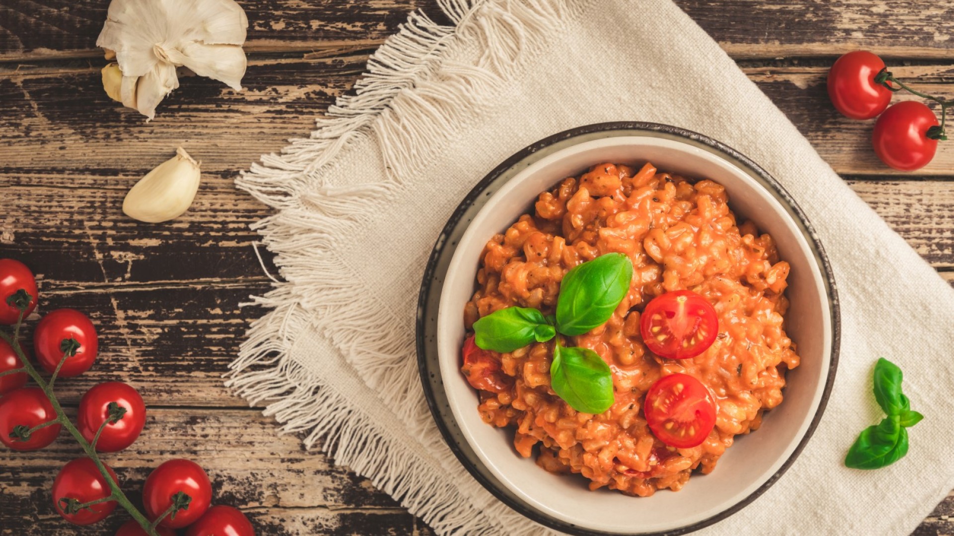 Много бързо ризото с домати