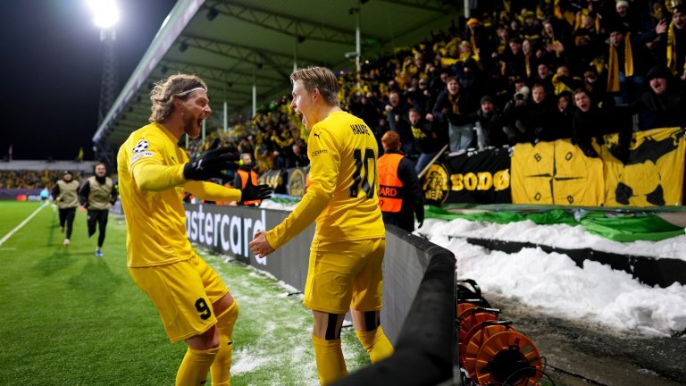 Удивителният Бодьо от Полярния кръг окачи скалпа и на вицешампиона на Европа Интер