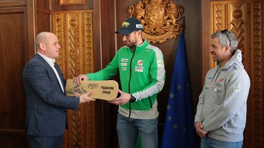 Банско посрещна тържествено и Радослав Янков