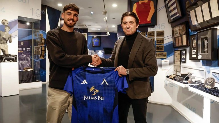 Официално: "Левски" представи новия си хърватски защитник