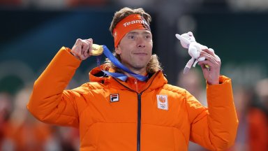 Нидерландски кънкьор стана един от най-възрастните олимпийски шампиони