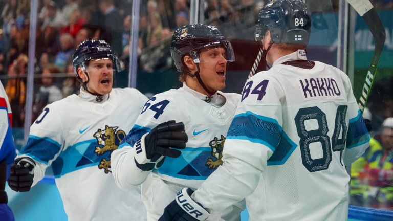 Финландия разгроми Словакия и я лиши от исторически първи медал в хокея