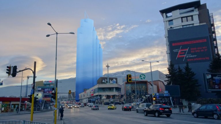 Съд отмени заповедта на Терзиев, с която опита да спре 215-метров небостъргач в София