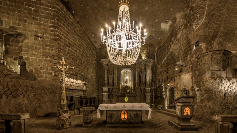 Подземна приказка от сол: Най-необикновената европейска атракция