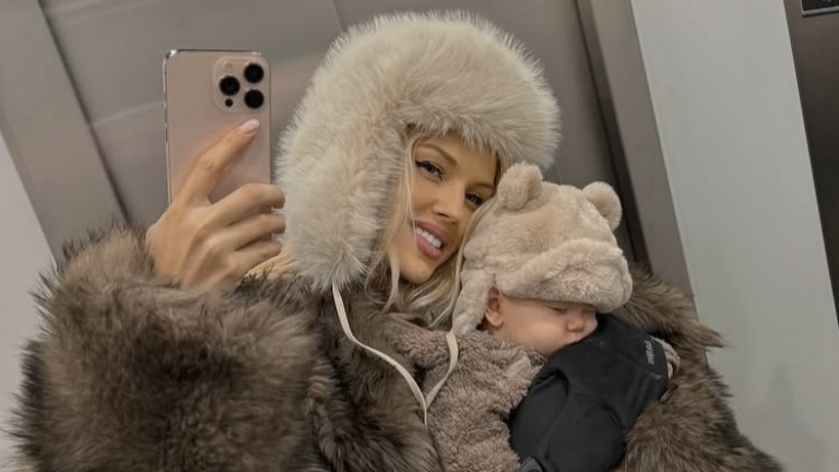 Натали Трифонова най-накрая показа лицето на сина си Арън