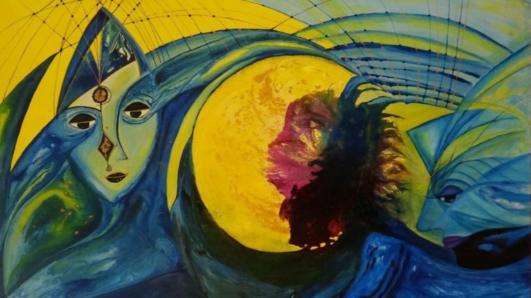 Ани Рангелова-Анира подрежда изложбата "ReBorn/Вътрешен код" в София