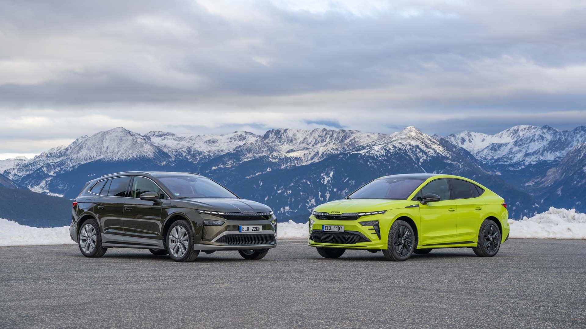 Skoda Enyaq и Skoda Enyaq Coupe RS