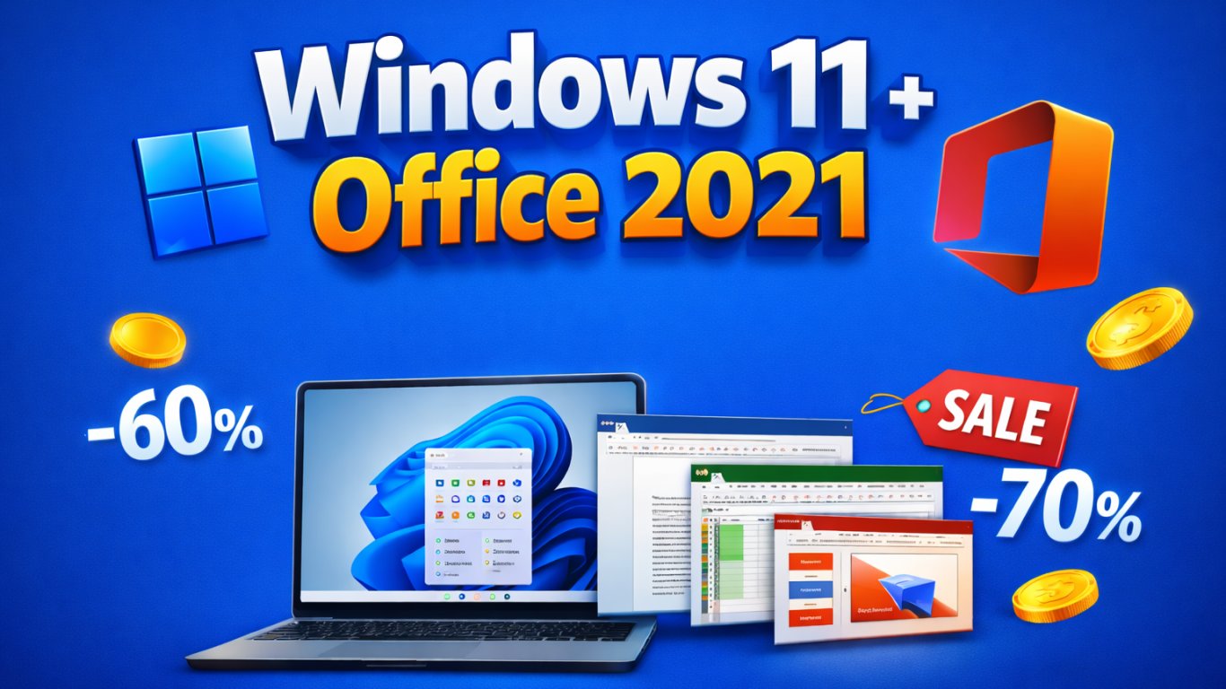 Оригинален Windows и Office на шокиращо ниски цени