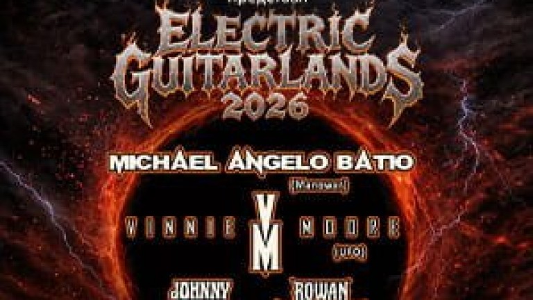Вини Мур и Майкъл Анджело Батио идват с Electric Guitarlands 2026 
