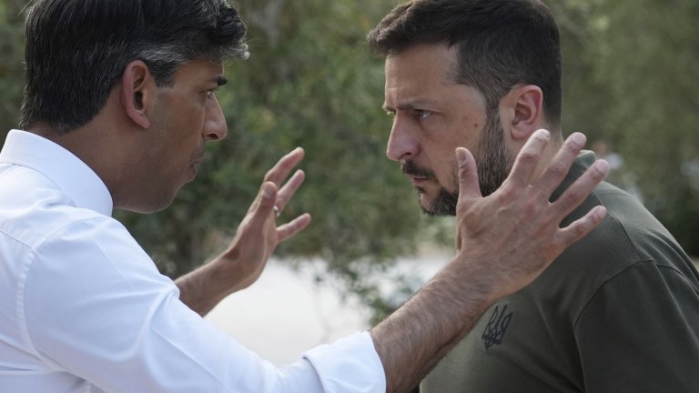 Зеленски назначи Риши Сунак за съветник по възстановяването на Украйна