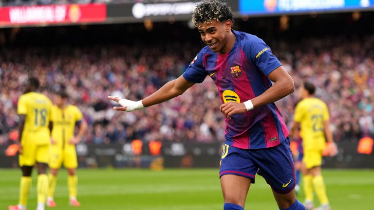 Този невероятен Ламин Ямал: С първия си хеттрик, геният на Барса разби "жълтата подводница"