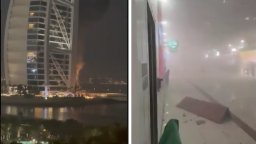 Ирански дронове удариха летището в Дубай и знаменития хотел Бурж ал-Араб (видео)