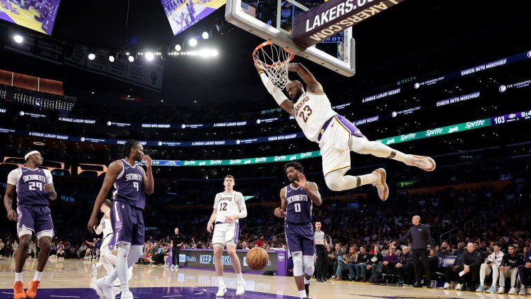 Шоу на Лука и ЛеБрон даде завършен вид на перфектния уикенд за Лейкърс