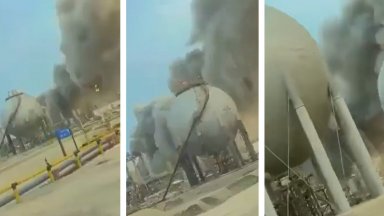 Удар с дрон затвори една от най-големите рафинерии в Саудитска Арабия (видео)