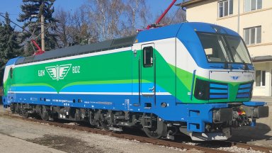 БДЖ представя в Карлово най-новия си локомотив, наименуван на Васил Левски