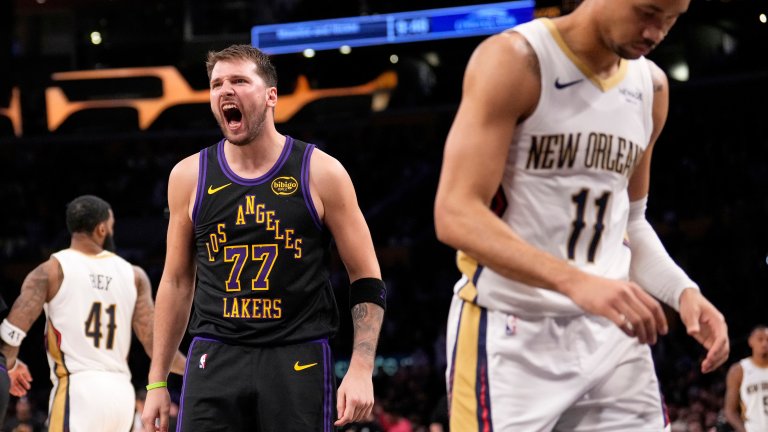 Нов силен мач и проблеми със съдиите за Дончич при победа на Лейкърс