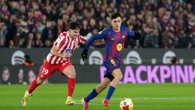 "Късметлии сме, че е испанец". Капитанът на Атлетико похвали младок от Барса