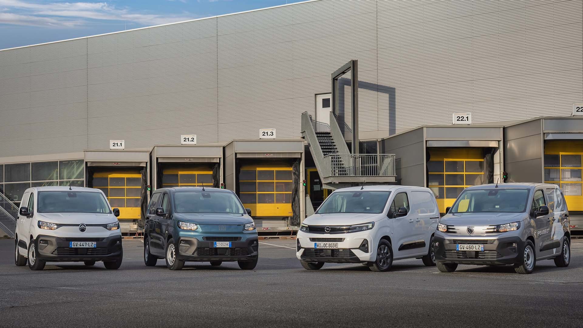 Citroen е-Berlingo Van, FIAT Doblo, Opel Combo Cargo Electric и Peugeot E-Partner