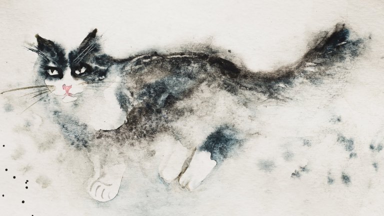 Изразителни рисунки улавят котешките характери само с няколко щрихи