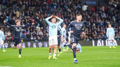 "Осакатеният" Реал страда във Виго, но дочака щастлив гол в 94-ата минута