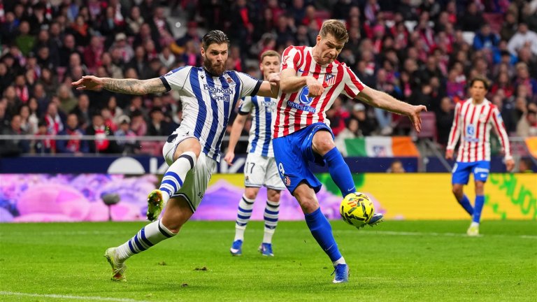 Атлетико измъкна победата в генералната репетиция за големия финал в Испания