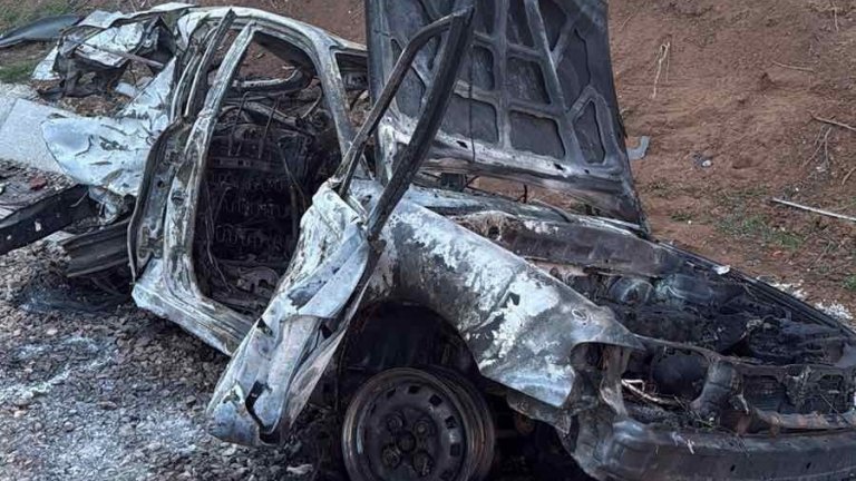 Две деца са загинали в пламналия автомобил след сблъсъка край Ъглен