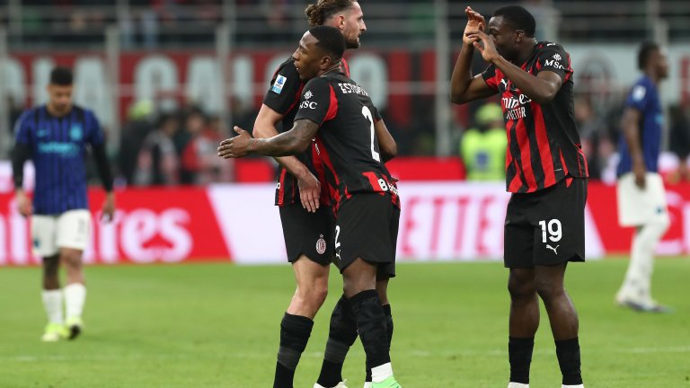 Милан взе "Дерби дела Мадонина" и отказа да се пусне от борбата за Скудетото